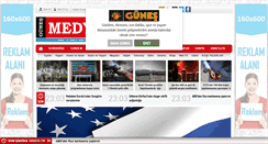 Desktop Screenshot of medyagunes.com